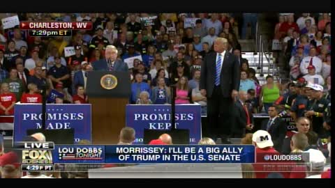 West Virginia Crowd Chants "Lock Her Up!" at Trump Rally