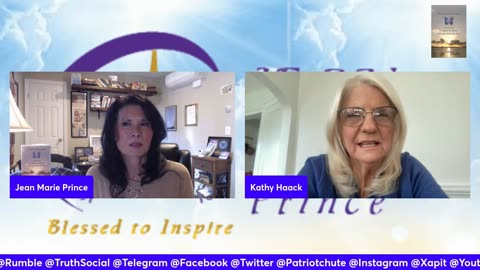 Guest Kathy Haack on "Inspired Blessings with Jean Marie Prince"