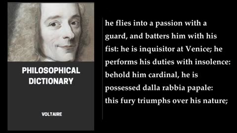 Philosophical Dictionary 📚 By Voltaire. FULL Audiobook