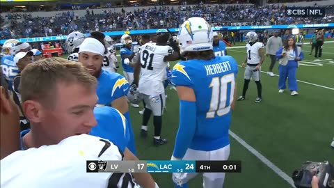 Las Vegas Raiders vs. Los Angeles Chargers | 2023 Week 4 Game Highlights