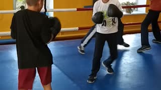 Boxing children