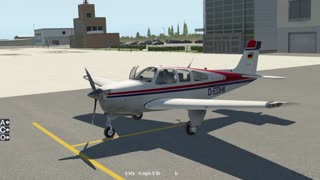 the Carenado Beechcraft F33A - Xplane 11 - KFDK - Executive Order Flight
