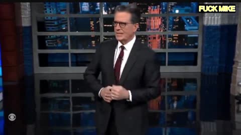 Stephen Colbert is a fucking hypocrite