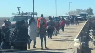 Illegals FLOOD Into Yuma Arizona