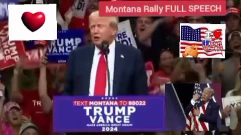 Trump Speech in Montana ♥️♥️♥️🇺🇸♥️♥️