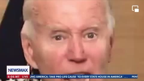 Biden Goes 33 Seconds Without Blinking Once 🤔