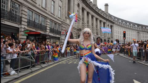 London Gay LGBTQIA+ Pride England 6th July 2019. Part 2 Opening