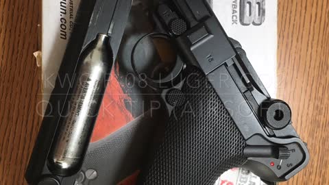 KWC P-08 Luger Quick Tip (Airsoft)