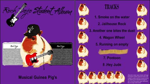 Rock Dojo Student Album #15 “Musical Guinea Pigs”: 25 or 6 to 4 (Chicago cover) Track 6