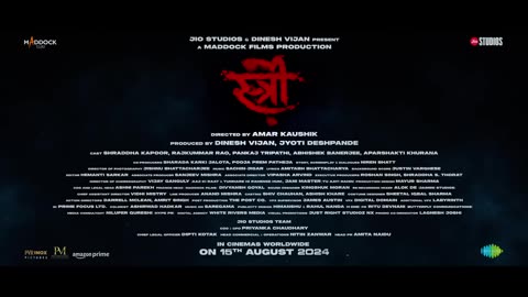 Stree 2 | Official Trailer | Shraddha K | Rajkummar R | Pankaj T | Dinesh V | Amar K | 15th Aug 2024