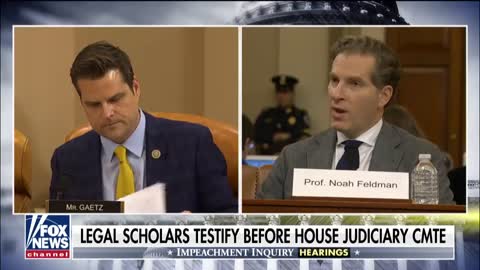 HINDSIGHT Gaetz explodes at impeachment witnesses_ You don't get to interrupt me