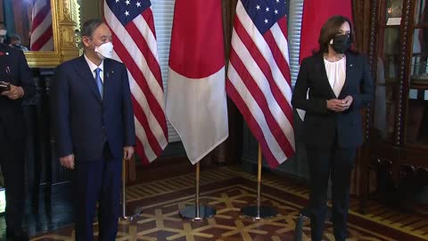 Where Is Joe? VP Kamala Welcomes Japanese Prime Minister Instead of Biden