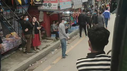 Nepal Pashupatinath Kathmandu market.