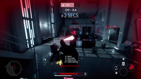 SWBF2 2017: Arcade Onslaught Darth Vader Starkiller Base Gameplay