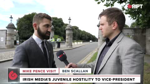 "Mike Pence is welcome to Ireland" - Ben Scallan explains why