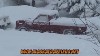 Alaska Deep Snow w/ Buck & Tye