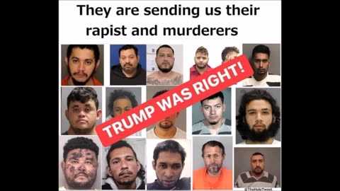 Trump was right again - rapists & murderers