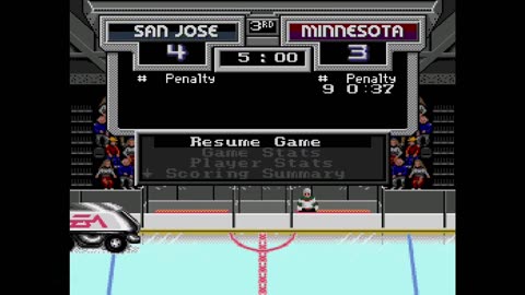 NHL '94 Franchise Mode 1988 Regular Season G1 - Len the Lengend (SJ) at IAmDroot (MIN)