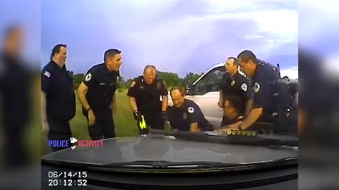 Dashcam Shows Oklahoma Officer Hitting Suspect With a Shotgun