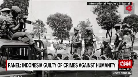 7 years ago n international tribunal found that Indonesia committed crimes against humanity