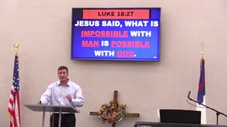 Jesus - The God of the Impossible! - Live Sunday Night Family Chapel Service 10/22/23