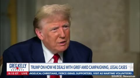 WATCH: Trump Speaks Out About Handling Grief After Recent Family Loss