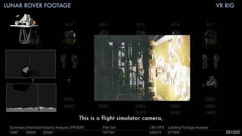 MAKE BELIEVE ENHANCED - Moon Landing Hoax - LRV Rig