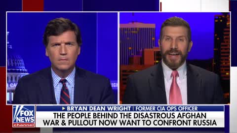 Tucker Interviews Former CIA Senior Operations Officer Brian Dean Wright Covering Ukraine and Russia