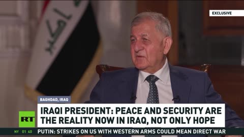 World should put more pressure to recognize Palestinian state – Iraqi President