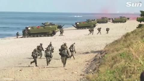 Repelling a Chinese invasion from multiple fronts: Taiwan's annual Han Kuang Exercises