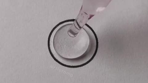 Water droplets so satisfying