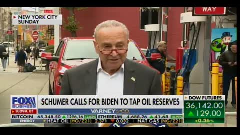 Schumer Calls to Release Oil Reserves and Then to Kill Off US Oil Companies