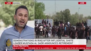 Situation In Iraq Continues To Intensify After Rioters Stormed The Presidential Palace