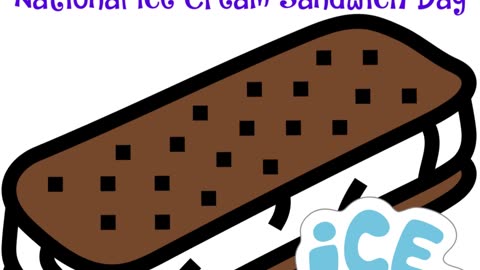 National Ice Cream Sandwich Day