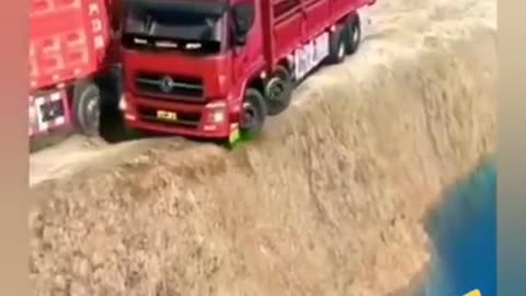 The Lorry Truck driver is very smart