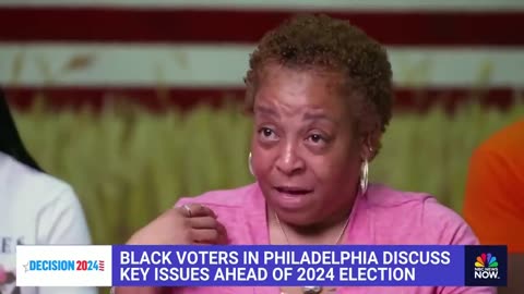 Black Voter talks to NBC News about the cost of FOOD PRICES$ under Biden/Harris