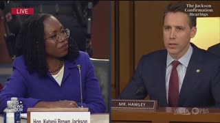 Josh Hawley confronts Biden SCOTUS nominee on child porn sentences