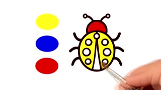 Drawing and Coloring for Kids - How to Draw Snail