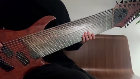 Amazing !!! he plays on his guitar with 14 strings, what a beautiful music