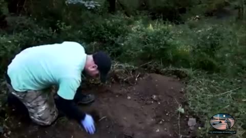 Digging a firepit