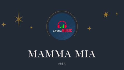 Mamma Mia I ABBA I karaoke I ExpressMusic