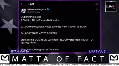 Election Fraud Dominion Caught