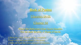 Christian Meme Video: Psalms Chapters 64 to 66 (06/16/2024)