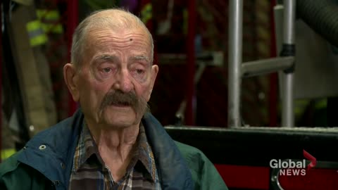 Alberta firefighter marks 70 years on the job, becomes longest-serving in Canada