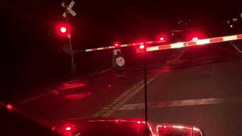 Odd Late Night Occurrence at the Train Tracks