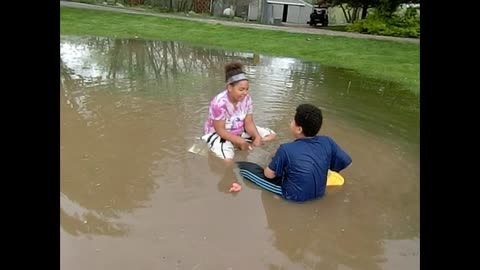 Mud Puddle Fun