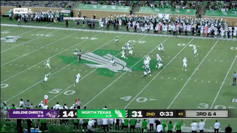 Abilene Christian vs North Texas Highlights | College Football Week 5 | 2023 College Football