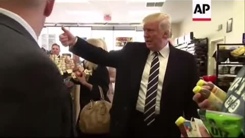 Trump “Spotted Shopping in Local Store