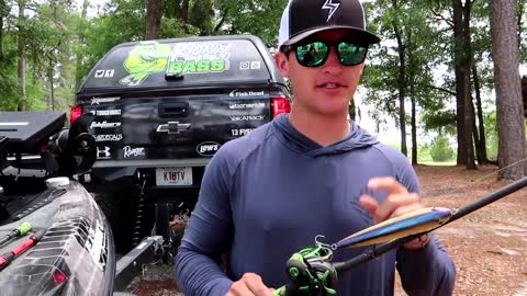 Catching BIG Bass on BIG TOPWATER!