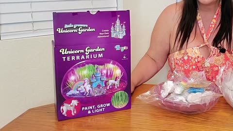 DIY Unicorn Garden Decor Terrarium Kit